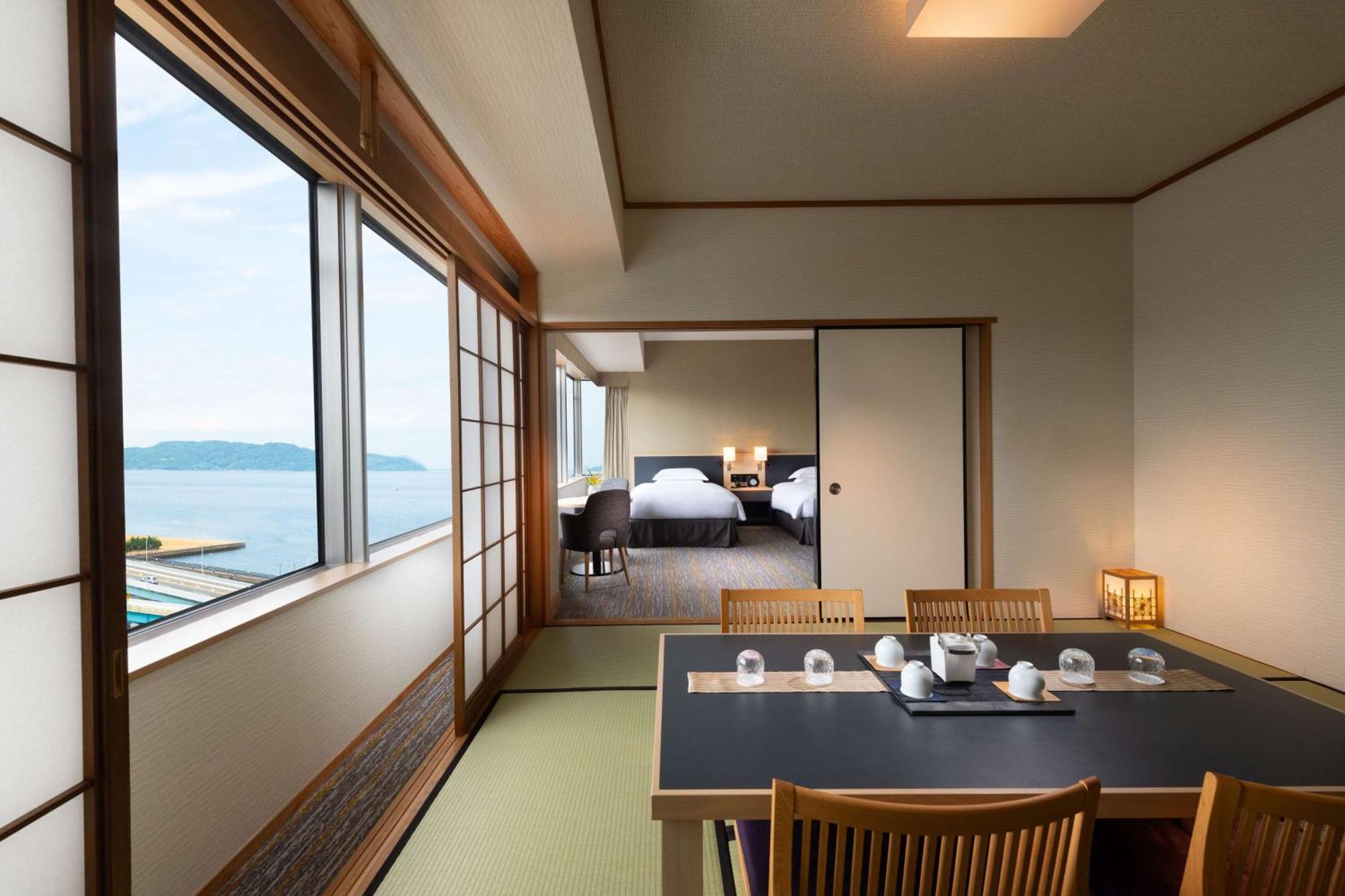 Hilton Fukuoka Sea Hawk Otel Dış mekan fotoğraf