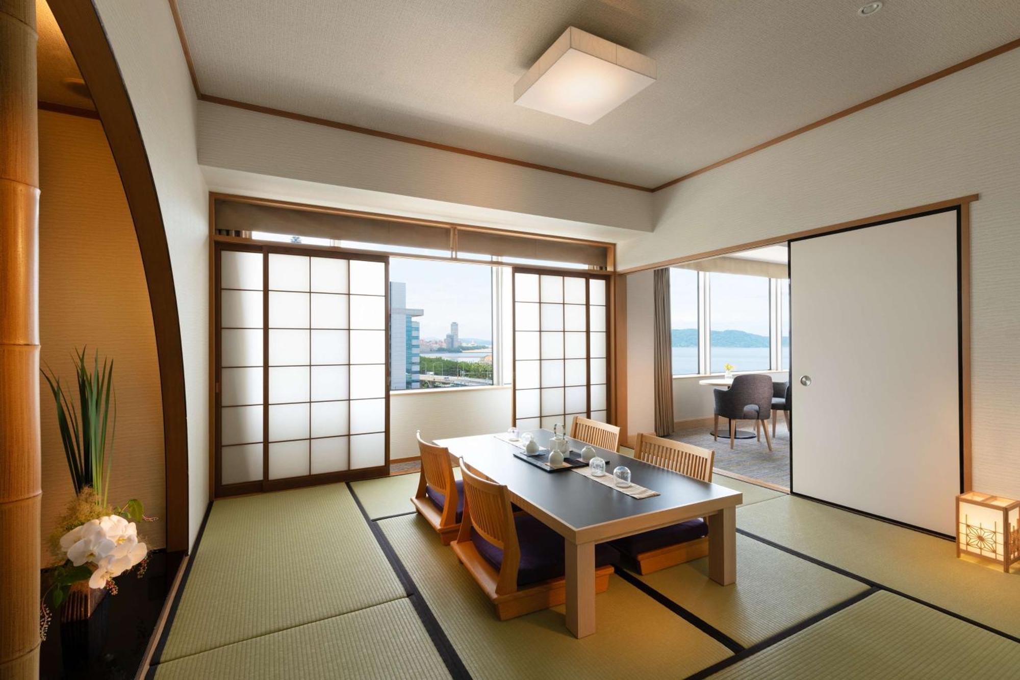 Hilton Fukuoka Sea Hawk Otel Dış mekan fotoğraf