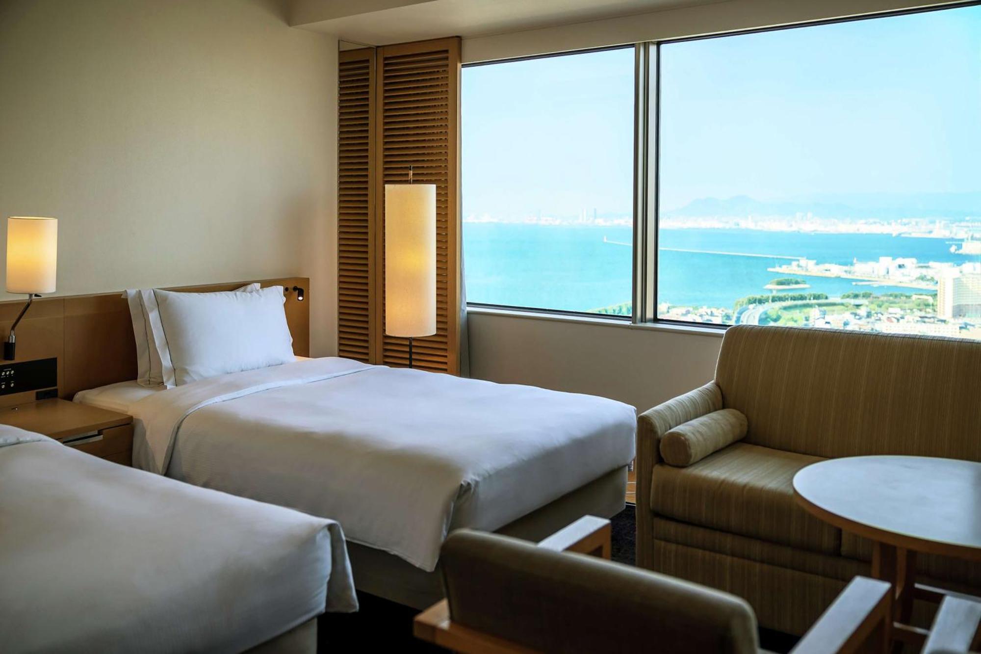 Hilton Fukuoka Sea Hawk Otel Dış mekan fotoğraf